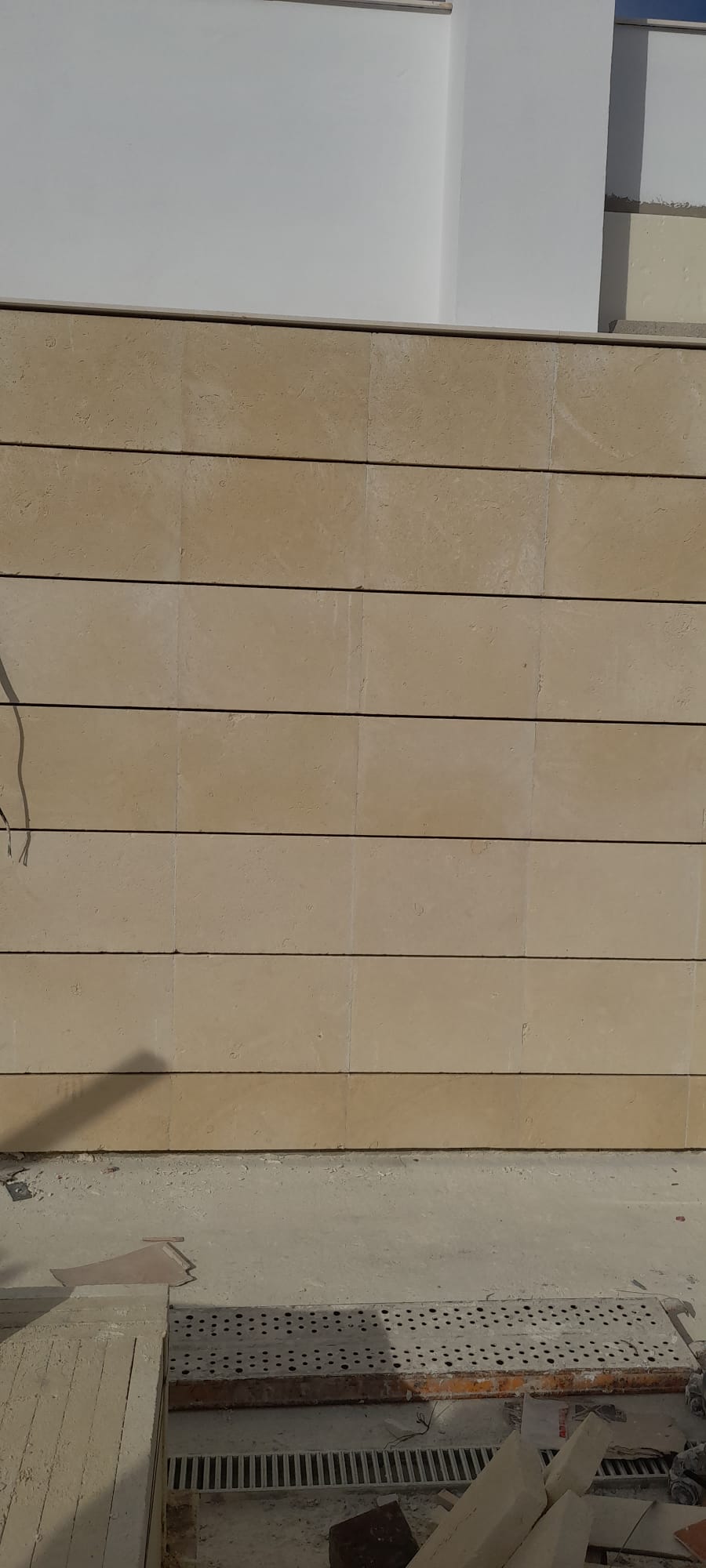 Construcción de horno y barbacoa