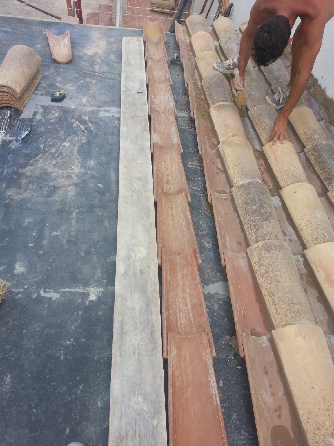 Restauración de tejado